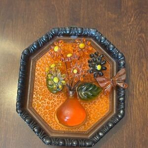 Vintage Lucite Wall Art